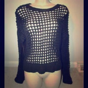 Cute black sweater (Express)